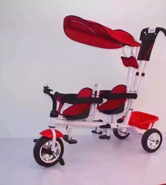 XE ĐẨY 3 BÁNH ĐÔI CHO BÉ MẪU MỚI( SẴN HÀNG)
