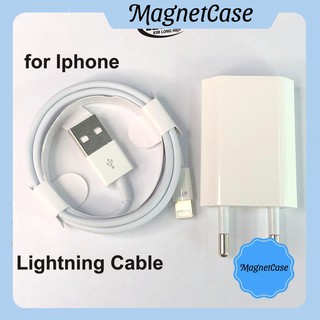 Bộ củ cáp sạc nhanh iphone 5, 6, 7, 8, X, 11 cóc sạc dài không kén máy, không báo lỗi, không loạn cảm ứng