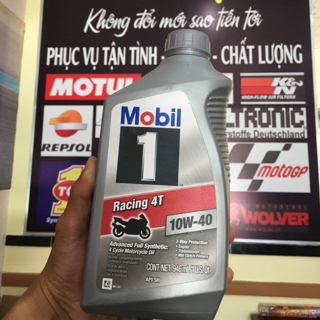 Nhớt Mobil Racing 10w40