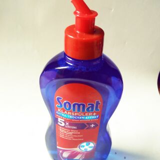 Dầu bóng chuyên dụng cho máy rửa chén bát Somat 750ml, hàng Đức loại 1