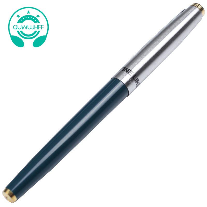 HERO Bút máy ống hợp kim nhôm màu xanh lá