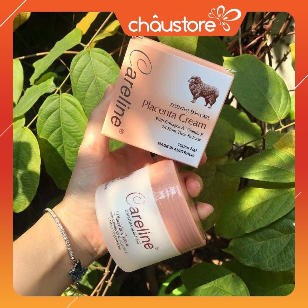 Kem Dưỡng Nhau Thai Cừu Careline Placenta Cream With Collagen & Vitanin E từ Úc 100ml
