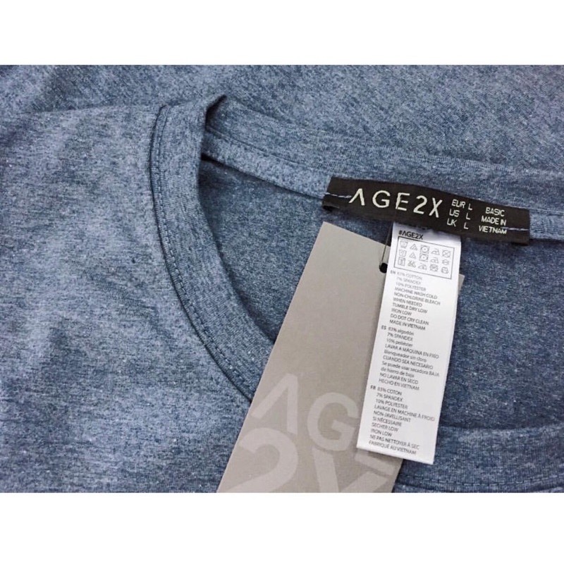 TOP 10 MÀU ÁO THUN TRƠN NAM AGE2X HOT NHẤT 2022 | BigBuy360 - bigbuy360.vn