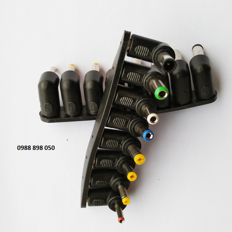 BẢO HÀNH 1 ĐỔI 1 JACK CHÂN CẮM CHUYỂN ĐỔI ĐA NĂNG 5.5×2.1MM RA 8 ĐẦU KHÁC NHAU