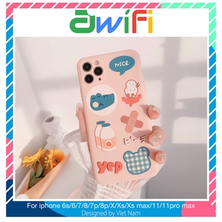 Mua Ốp lưng iphone dẻo croccodie nice 6/6plus/6s/6s plus/7/7plus/8/8plus/x/xs/xs max/11/11 promax/12 /12 pro max-Awifi X2-9