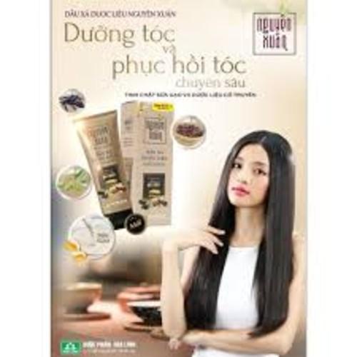 [Có sẵn] Dầu xả dược liệu Nguyên Xuân (10gói x 5.5ml) - hotdeal247