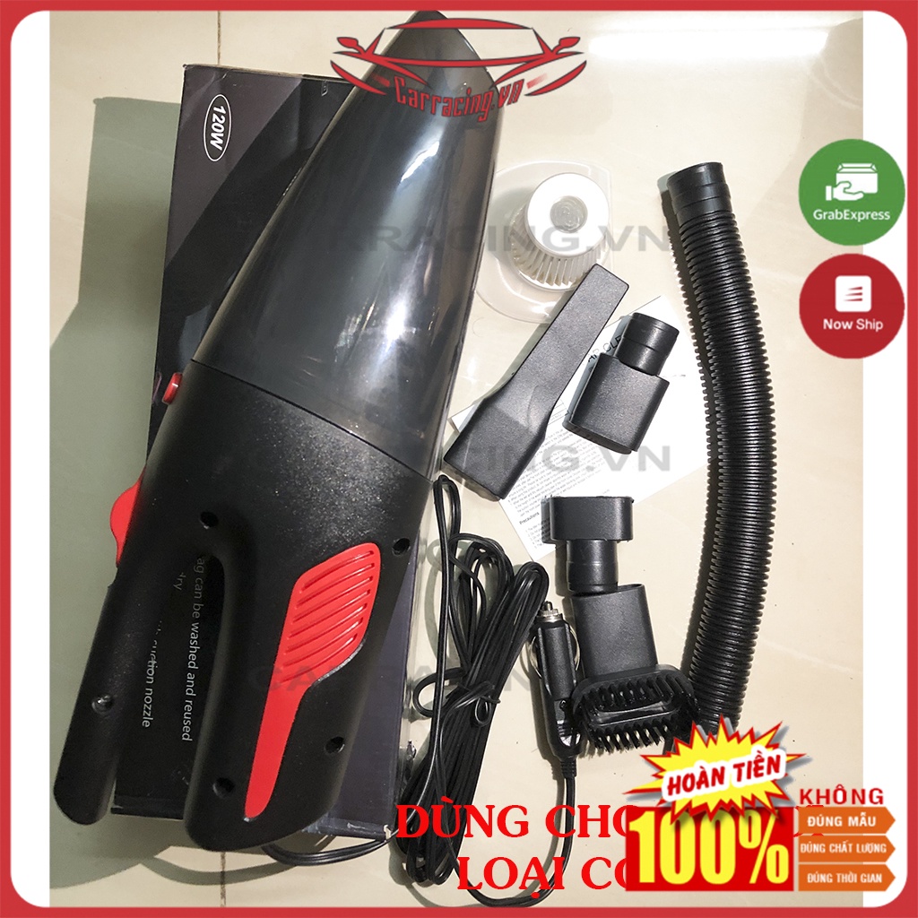 Máy Hút Bụi CARRACING Máy Hút Bụi Cầm Tay Không Dây và Có Dây Cho Ô Tô và Gia Đình - Phụ kiện nội thất  Xe Hơi | BigBuy360 - bigbuy360.vn