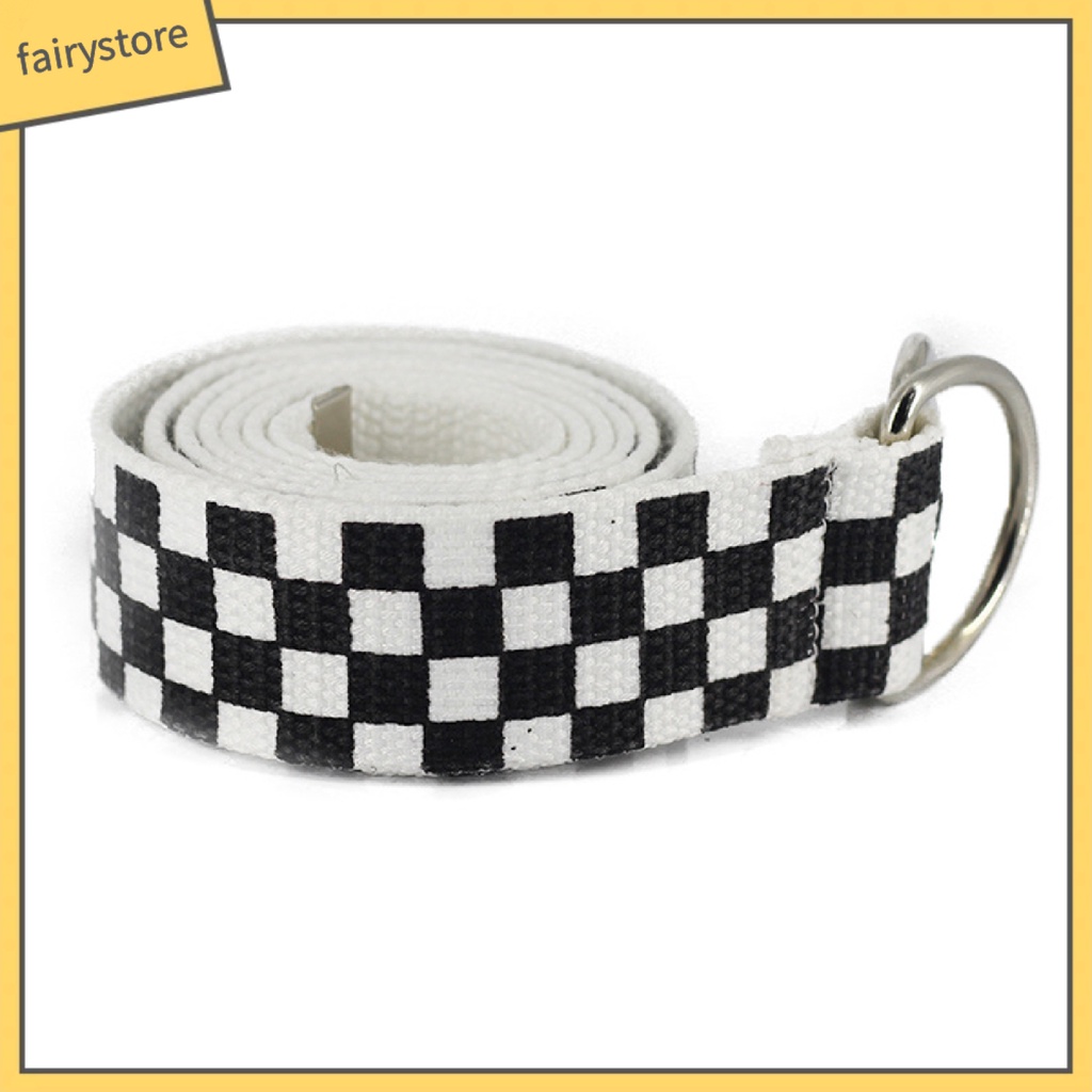 Thắt Lưng Vải Sọc Màu Cầu Vồng 130cm