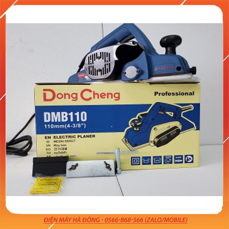 Máy bào, DongCheng DMB110, Hàng chính hãng, Công Suất 840W