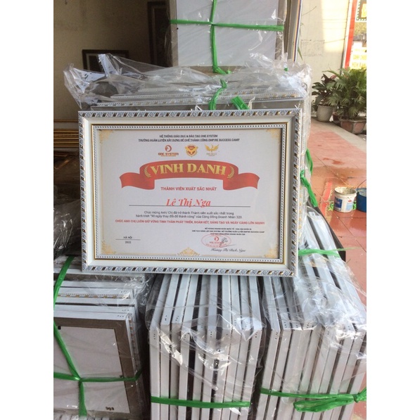 Khung ảnh a4 mặt mica