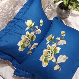 Set đôi vỏ gối cotton satin