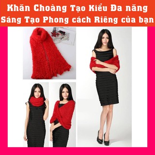 Khăn choàng ma thuật Khăn Choàng Đa năng Magic Scarf Tạo Kiểu từ chiếc khăn choàng biến hóa thành chiếc áo khoác