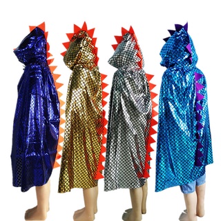 Đồ hóa trang halloween cho bé trai áo choàng khủng long lấp lánh