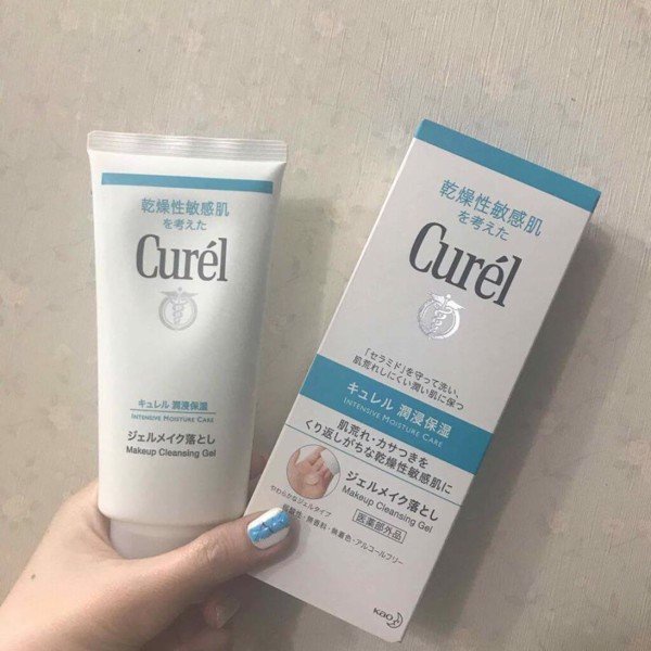 Gel Tẩy Trang Cấp Ẩm Chuyên Sâu Curel Intensive Moisture Care Makeup Cleansing 130g