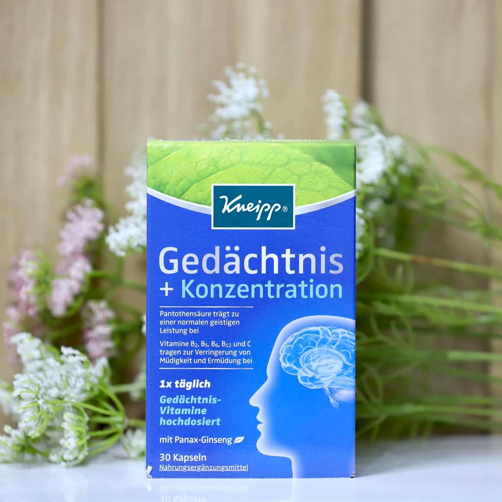 Bill kèm Gedachtinis kneipp hàng Đức