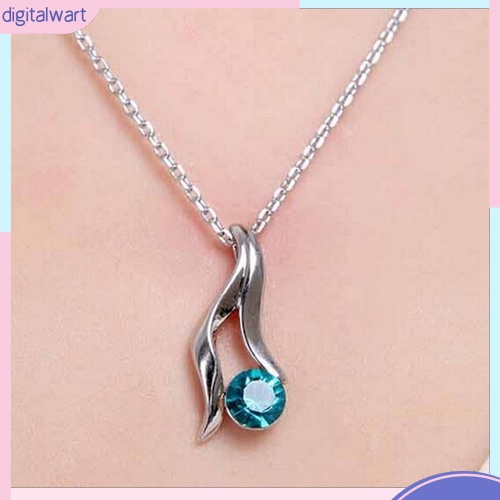 Bộ Vòng cổ + Bông Tai Mạ Bạc Đính Đá Sang Trọng Cho Nữ