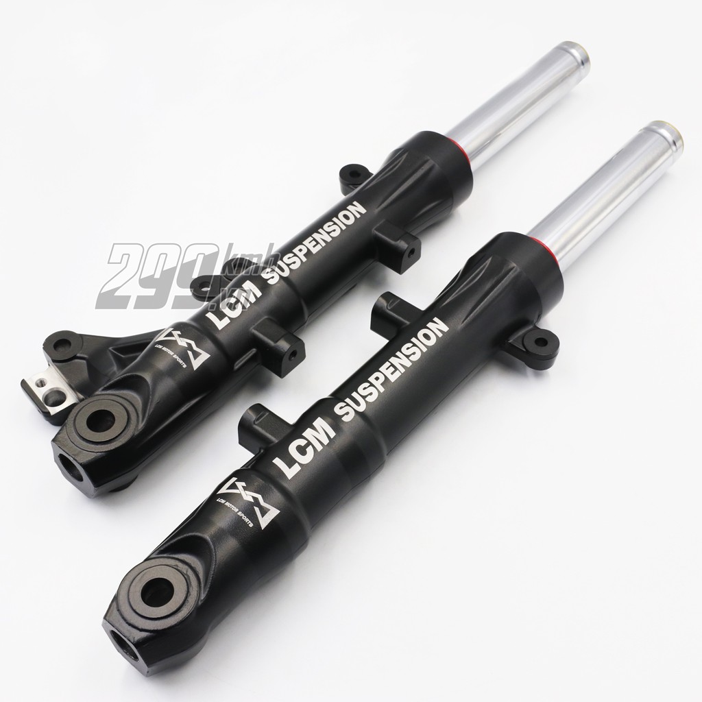 Bộ phuộc trước LCM Racing thay thế như zin dành cho xe Honda Winner X - Ti trắng