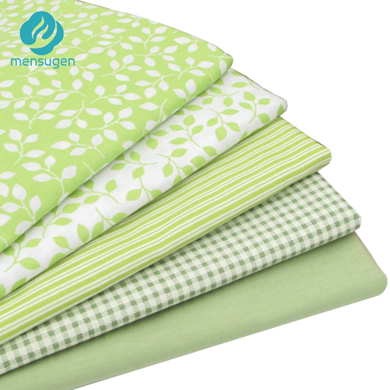 Vải 100% Cotton, Kain Xanh, Vải Diy, Vải Cotton Cho Bé