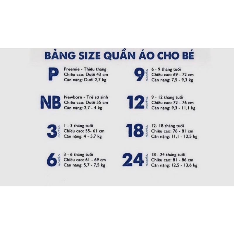 Set 4 body chip dài tay vải 100% cotton mềm mịn, bodychip cho bé trai bé gái hãng carter, geo