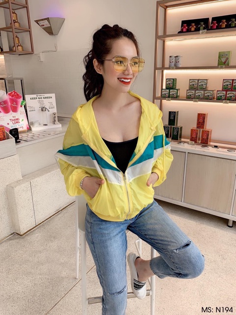 Áo khoác dù cầu vồng hot trend---ảnh thật tấm cuối | BigBuy360 - bigbuy360.vn