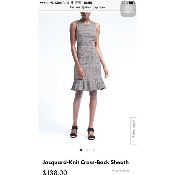 Đầm Banana Republic