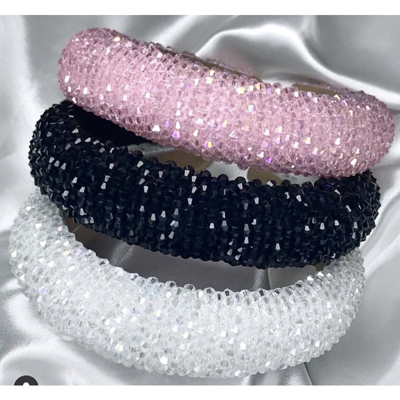 Cườm đá pha lê cao cấp sâu vòng, làm handmade(100viên)