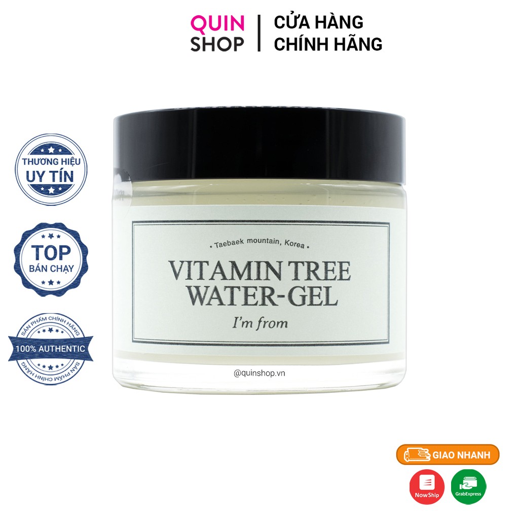 [Mã 2611TIEUDUNG100K giảm 8% đơn 500K] Gel Dưỡng Ẩm I'm From Vitamin Tree Water Gel | BigBuy360 - bigbuy360.vn