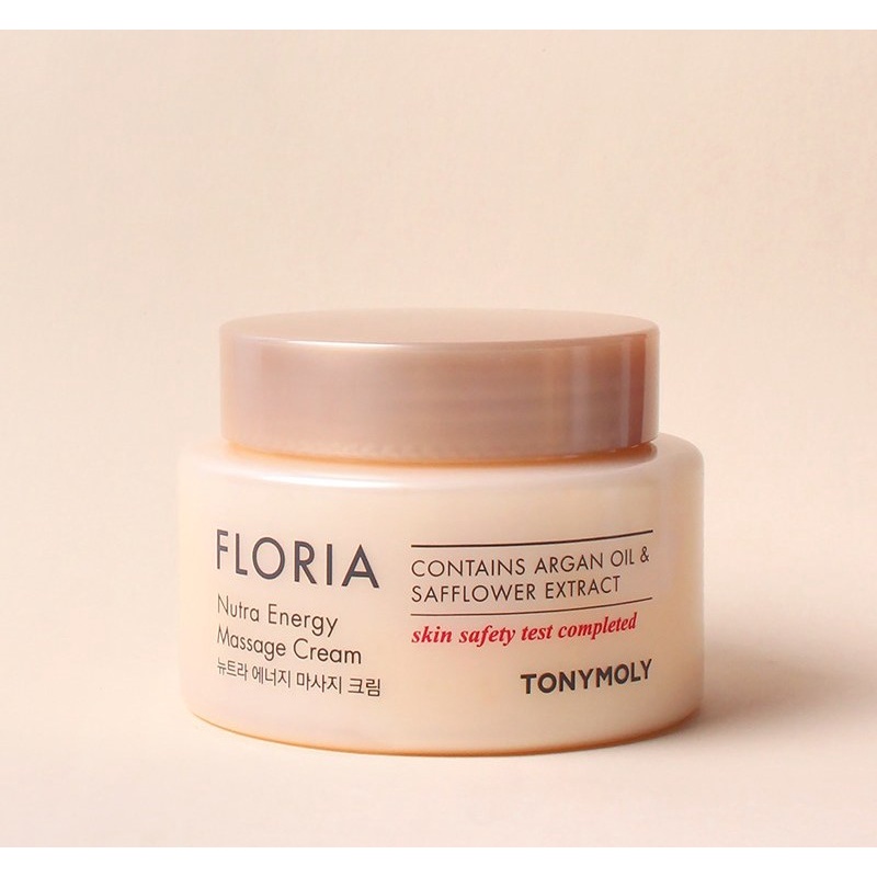TONYMOLY Kem Massage Năng Lượng Floria Nutra 200Ml