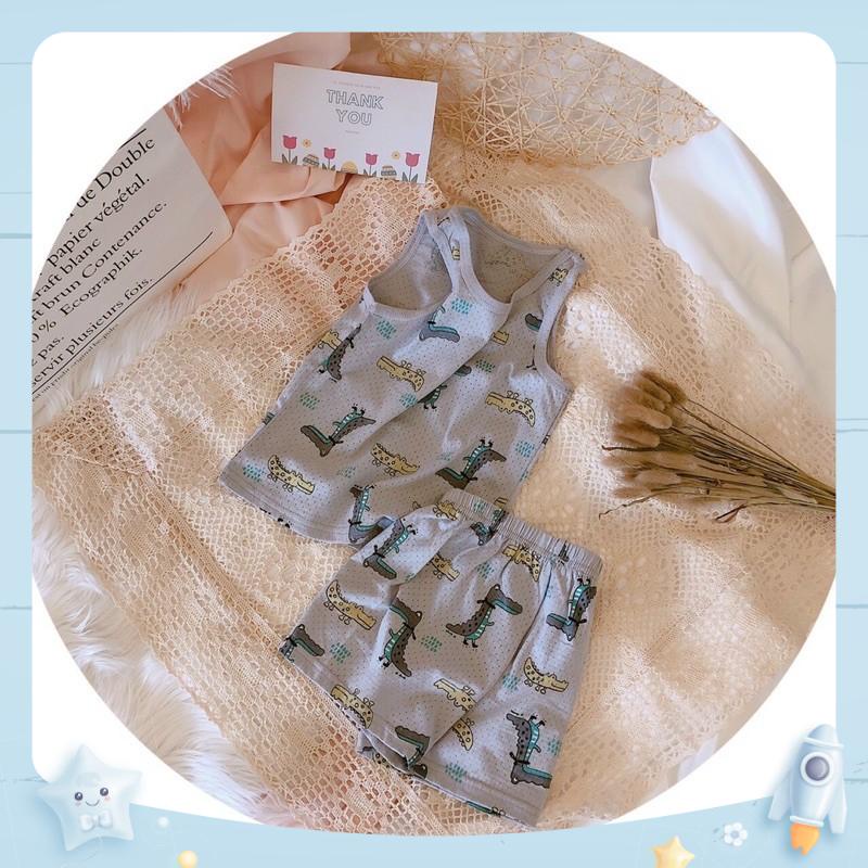 Bộ Đồ 3 Lỗ Thông Hơi Cho Bé Trai