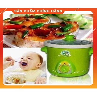 Nồi Hầm Cháo Chậm, Nồi Kho Cá , Nồi Hầm Đa Năng Lõi Bằng Sứ Dung Tích 1,5L,