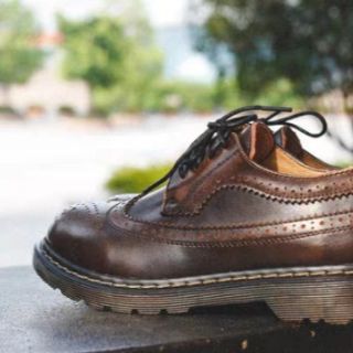 Giày da bò nữ Vintage cao cấp