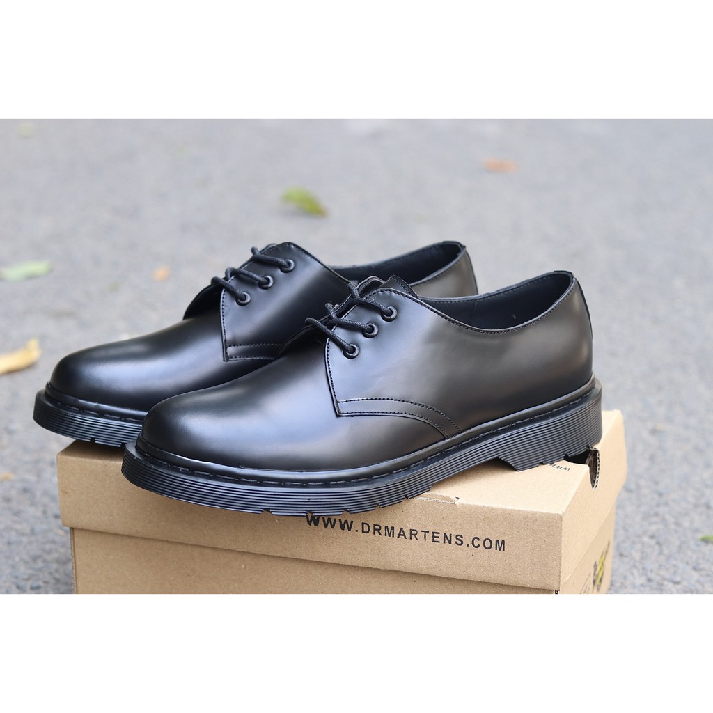 Giày lười thương hiệu Thái Lan 1461 2020 Full Black .Giày Dr.Martens Thailand Chính Hãng