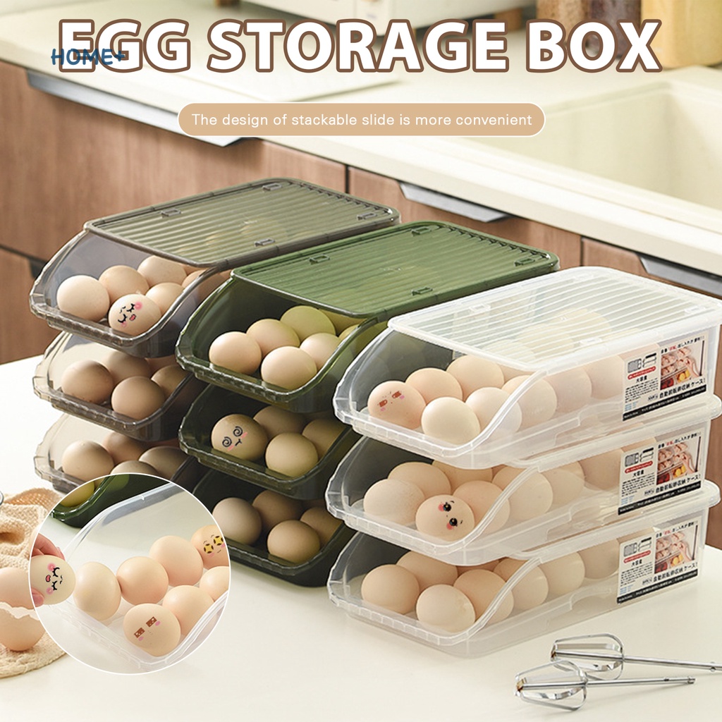 Khay Đựng Trứng Sức Chứa Lớn Để Tủ Lạnh Tiện Dụng