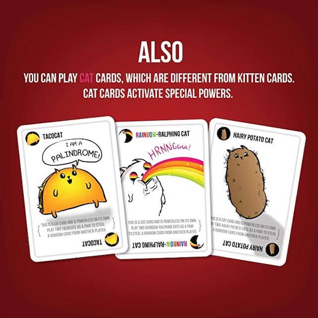 [CHÍNH HÃNG] Board Game mèo nổ Exploding Kittens First Edition