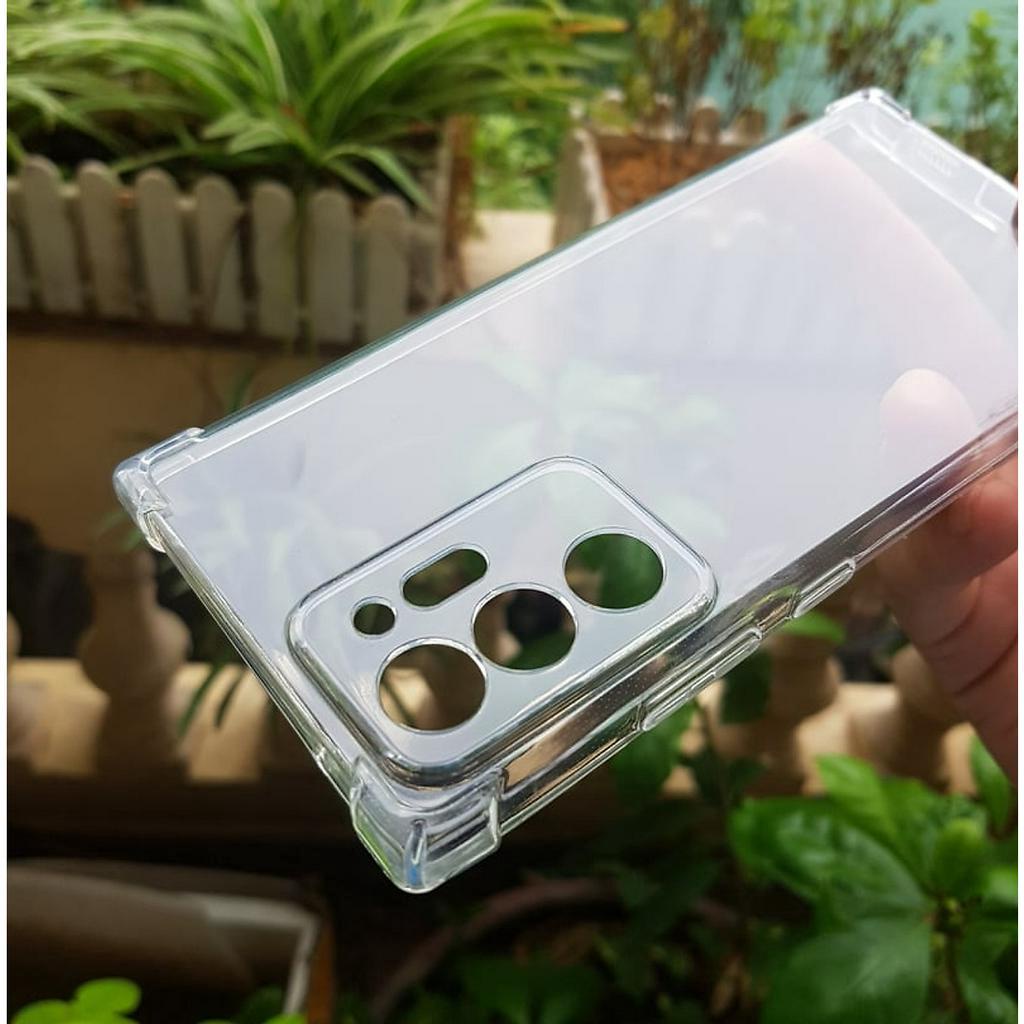 Ốp lưng dẻo chống sốc bảo vệ camera cho Samsung Note 20/ Note 20 Ultra trong suốt bảo vệ máy