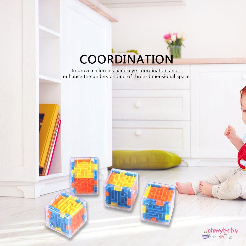 【OMB】 Small Three-dimensional Magic Maze 3D Baby Intelligence Toy Educational Toys