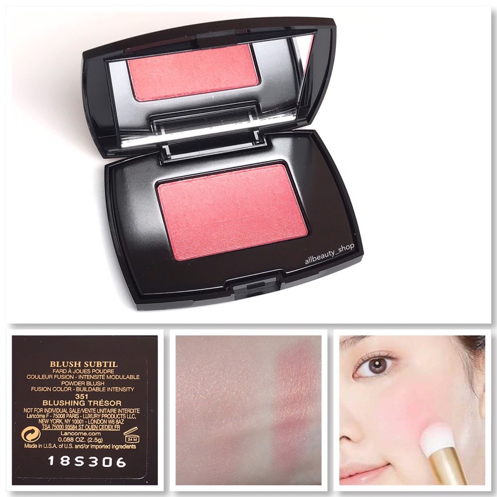 Lancome - Phấn má hồng Lancôme 351 Blush Subtil Mini Size 2,5g | BigBuy360 - bigbuy360.vn