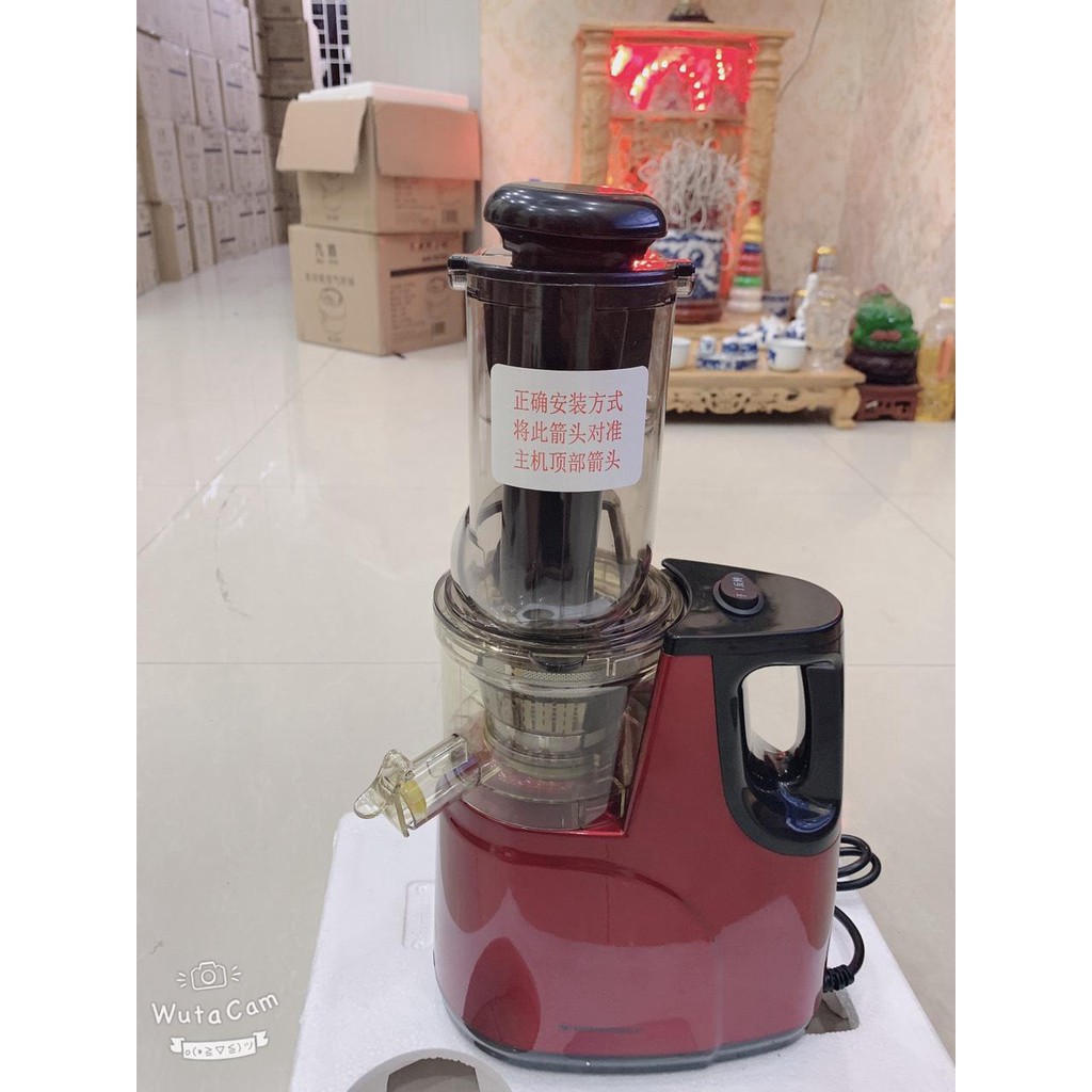 Máy ép HONGXIN RH-312,Ép Hoa Quả Nguyên Trái, Nghiền Ép Không Cần Cắt Nhỏ Tốc Độ Chậm công xuất 150W.