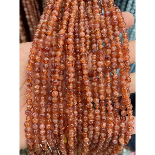 DIY Imitation Round Sun Beads 4/6/8/10mm For Making Accessories