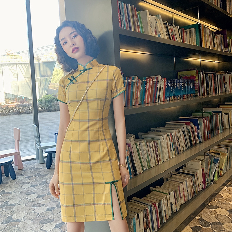 Đầm Sườn Xám Trung Hoa Xinh Xắn Dành Cho Nữ