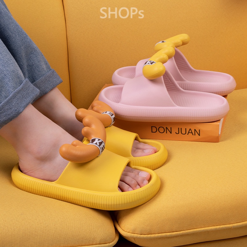 Dép nữ nổi tiếng trên mạng Nuoyi gạc ba chiều phát trực tiếp Amazon Châu Âu, Mỹ, Đức, Nhật Bản và Hàn Quốc 🌟🌟