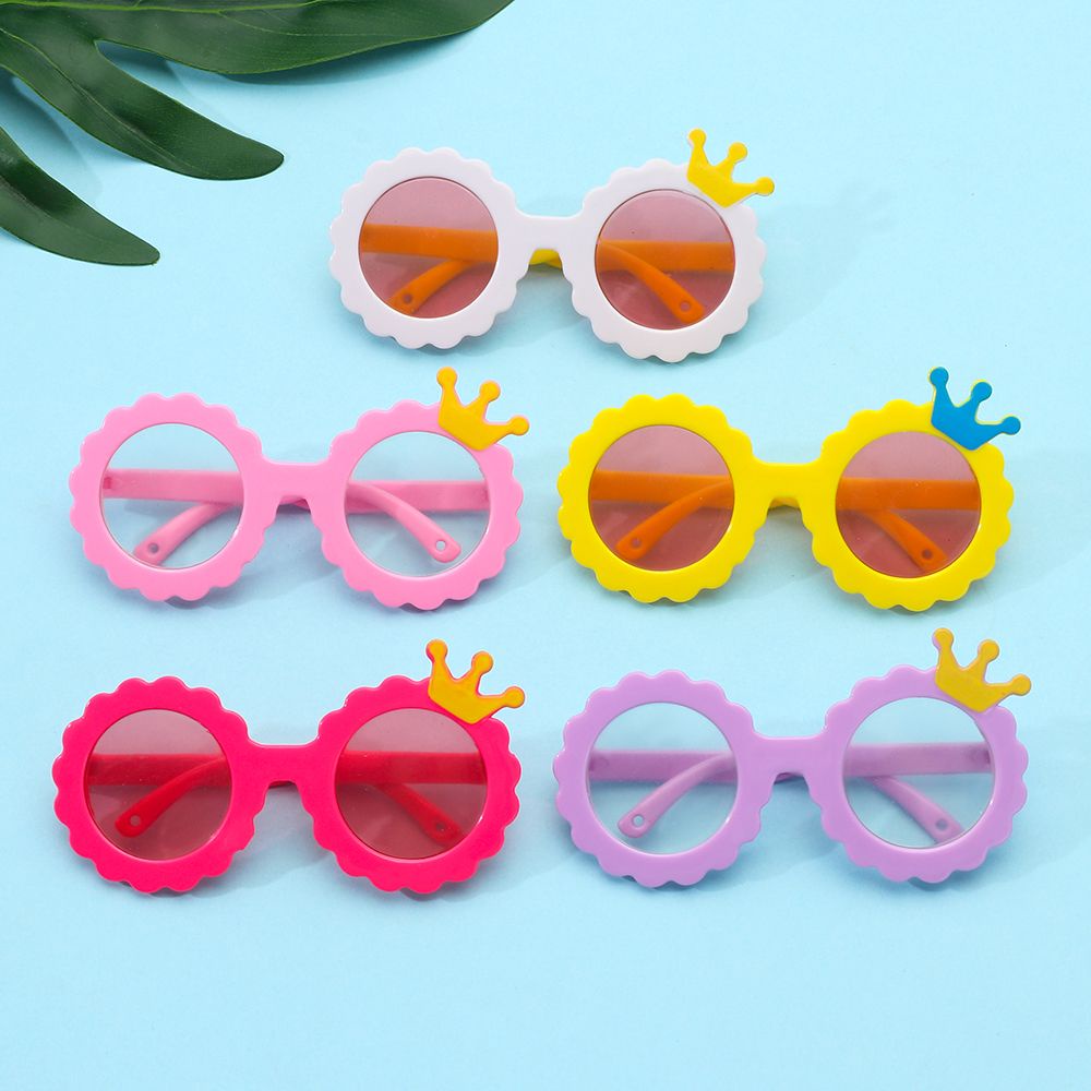 Mắt kính hình tròn xinh xắn cho búp bê 18 inch