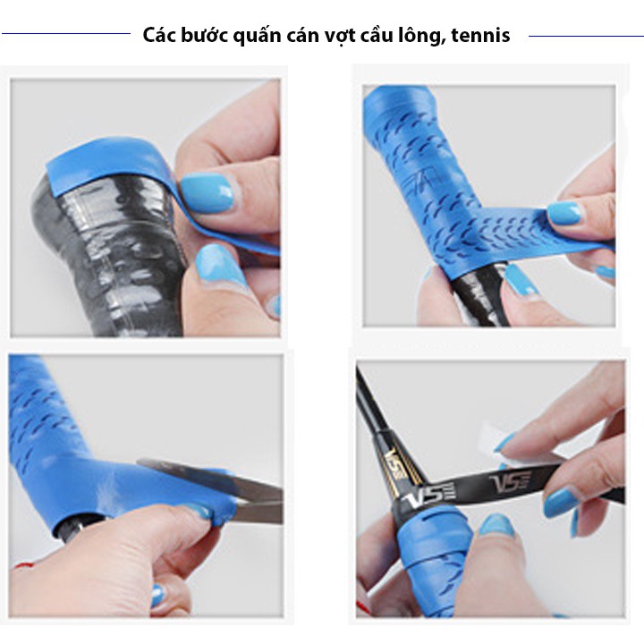 Dây quấn cán vợt cầu lông, tennis VG002