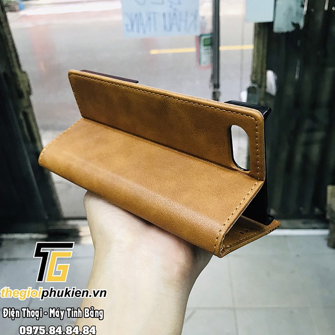 Bao da dạng ví BlackBerry Key2 Luxury Leather