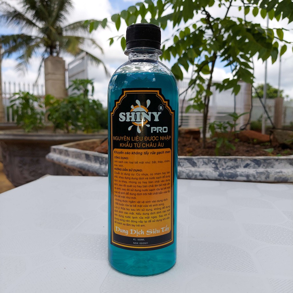 DUNG DỊCH NƯỚC RỬA XE KHÔNG CHẠM SHINY PRO 500ml COMBO 2 CHAI