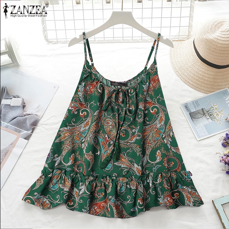 Áo hai dây ZANZEA phong cách cổ điển dành cho nữ
