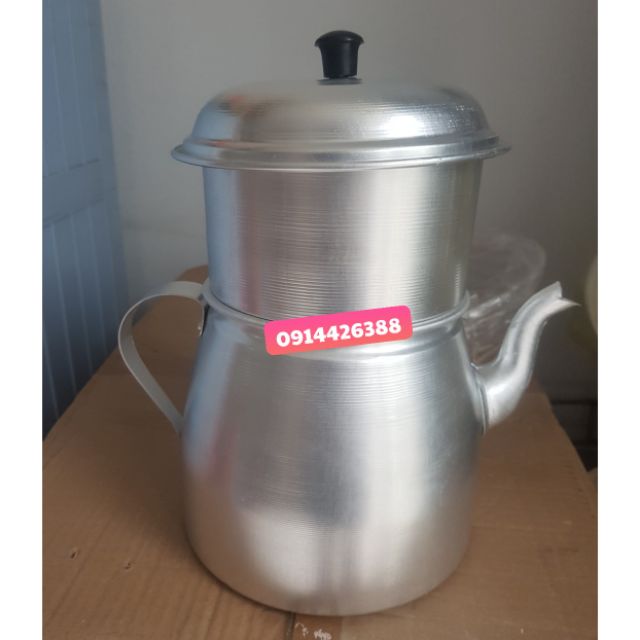 Phin cafe phin nhôm to phin pha cà phê 100gram - 200gram