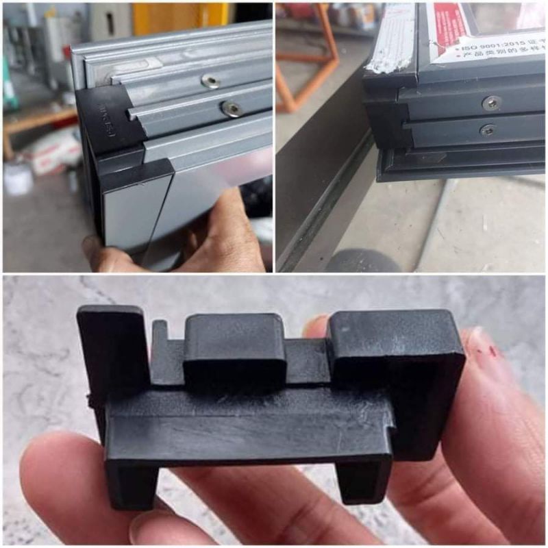 Ốp chân cánh XF bịt đáy ,ôm thanh nhôm 1 túi 100 cái