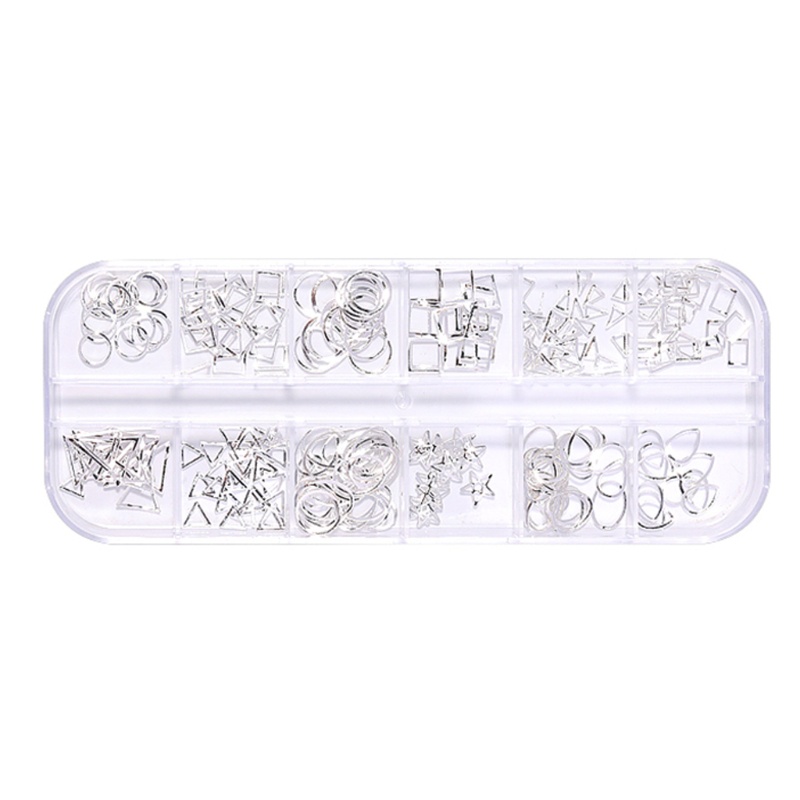 Phụ Kiện Hạt 3D Hình Vỏ Sò / Trái Tim Dùng Trang Trí Móng Nghệ Thuật