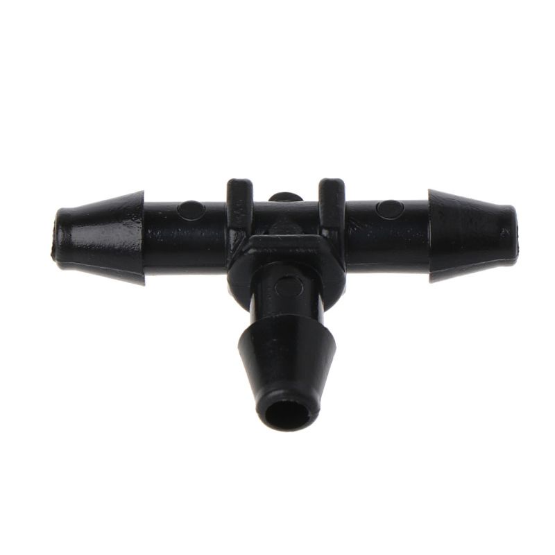 Đầu Nối Ống Nước 3 Chiều 4 / 7mm Bằng Nhựa Tiện Dụng Cho Sân Vườn